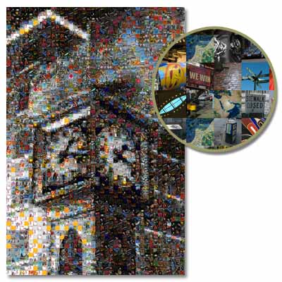 Vancouver Steamclock Mosaic